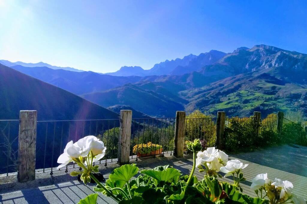 Ferienwohnung El Mirador De Cobena Ii. Aires De Liebana En Picos Exterior foto